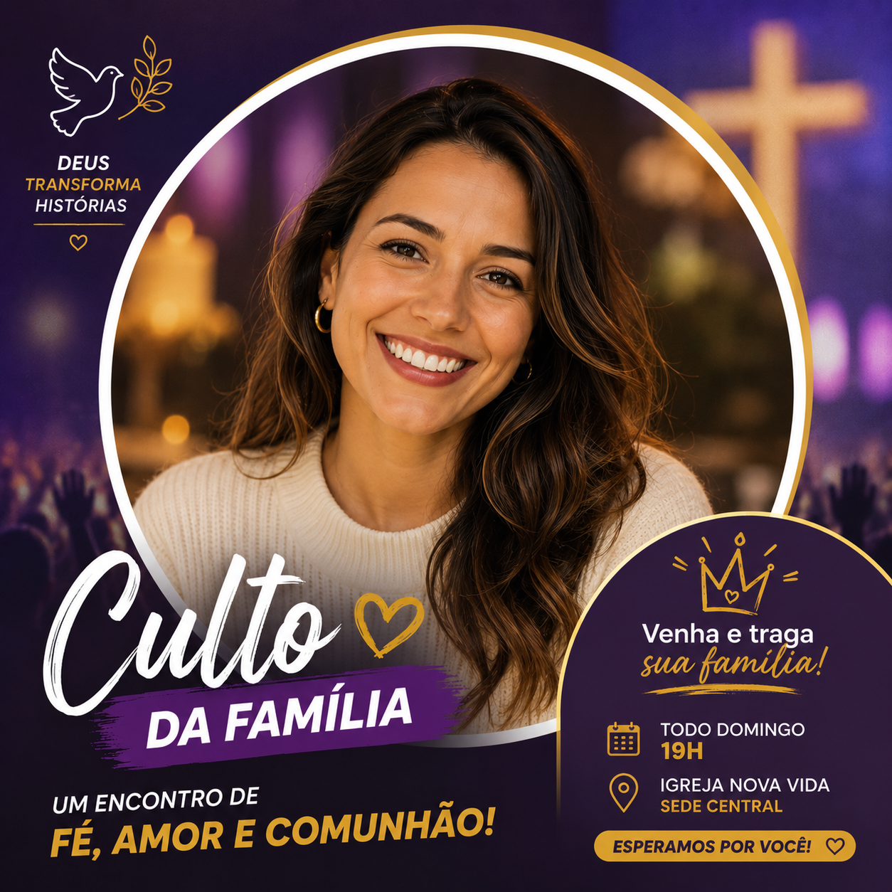 Moldura de exemplo para Igreja